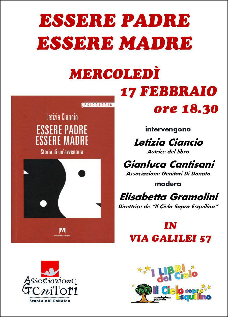 Mercoledi 17 Essere Padre Essere Madre Il Cielo Sopra Esquilino